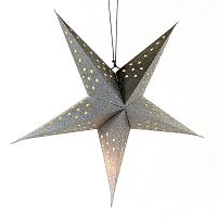 светильник подвесной 60 см с кабелем звезда серебряная star в Вологде