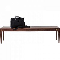 скамья brooklyn walnut коричневый 175x40x45 в Вологде