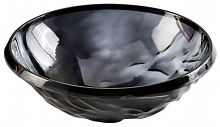 блюдо черное с рельефным декором 45х17 см moon в Вологде