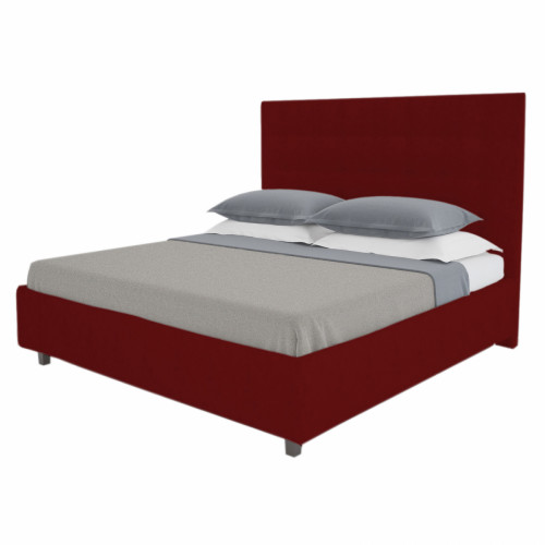 кровать подростковая 140х200 красная royal black в Вологде