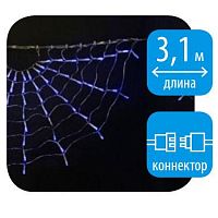 занавес светодиодный «радуга-1» 310см синий (ul-00001409) uld-e3104-288/dtk blue ip20 rainbow-1 в Вологде