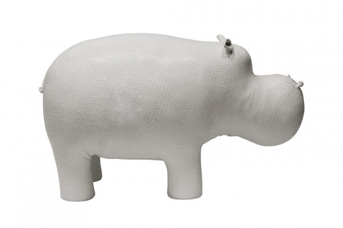 банкетка пуф бегемот деревянный каркас белый в Вологде