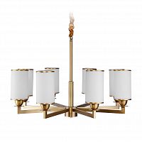 люстра brch9040-8 от delight collection белая/золото в Вологде