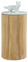 ваза настольная guard cat wood tall в Вологде