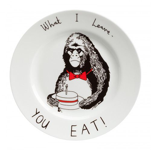 тарелка what i leave - you eat в Вологде