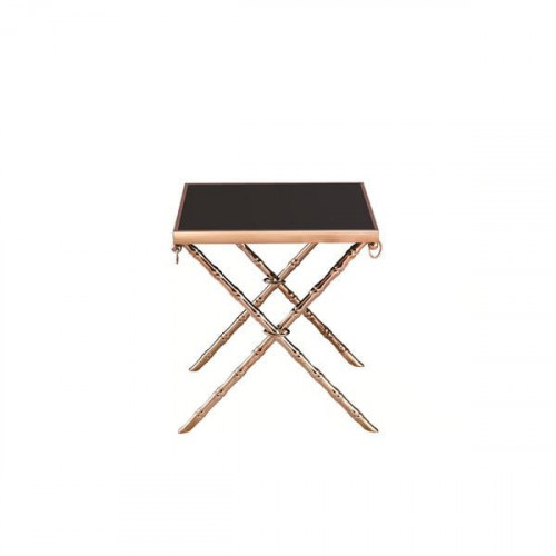стол кофейный bamboo b серый, серебро, чёрный в Вологде