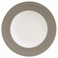 глубокая тарелка alice warm grey в Вологде