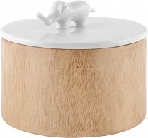 ваза настольная guard elephant wood small в Вологде
