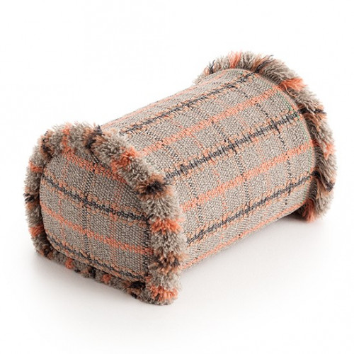 подушка большая-рол tartan terracotta от gan в Вологде