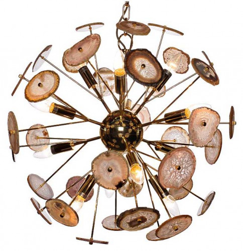 люстра дизайнерская filament g70 коричневая в Вологде