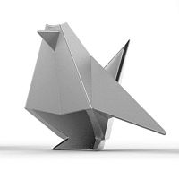 держатель для колец origami птица хром в Вологде