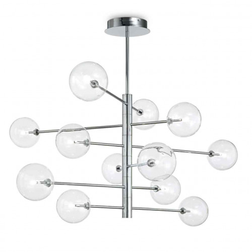 подвесная люстра ideal lux equinoxe sp12 cromo в Вологде