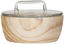ваза настольная basket wood low в Вологде