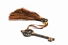 подхват для штор key with tassel brown в Вологде