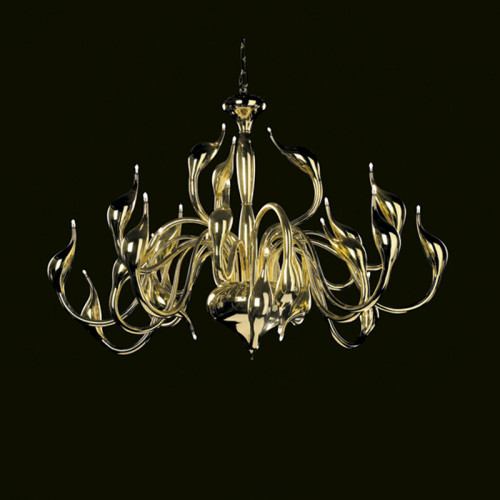люстра mx8098-12a gold от illuminati золото в Вологде