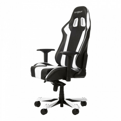кресло геймерское dxracer king ks06 черно-белое в Вологде