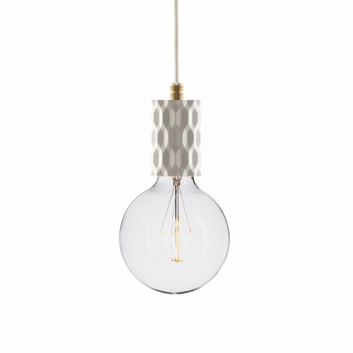 подвесной светильник beton glitter white brass в Вологде