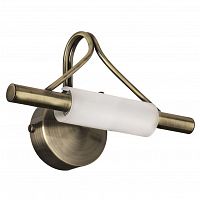 подсветка для зеркал ideal lux lucciola ap1 brunito в Вологде