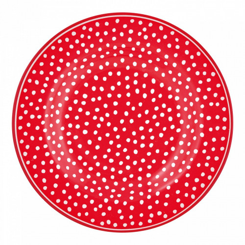 десертная тарелка dot red в Вологде