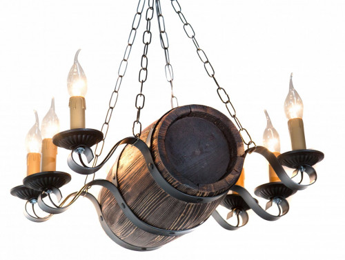 люстра бочонок коричневая в Вологде