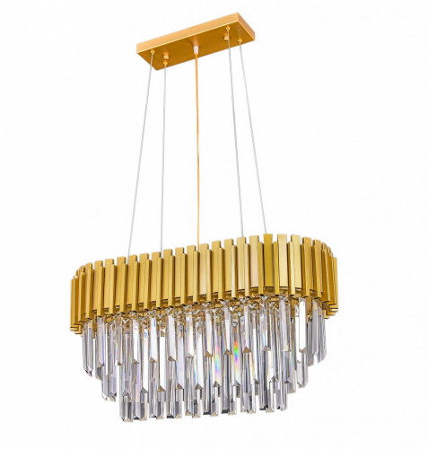 люстра emerald l66 латунь, прозрачное стекло в Вологде