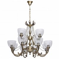 подвесная люстра mw-light аманда 481011712 бронза в Вологде