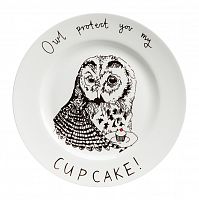 тарелка owl protect you my cup cake в Вологде