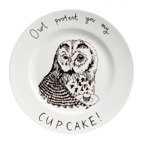 тарелка owl protect you my cup cake в Вологде
