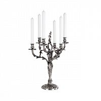 канделябр серебряный резной на 6 свечей renaissance от eichholtz, 62 см в Вологде