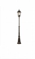 садово-парковый светильник arte lamp genova a1207pa-1bn в Вологде
