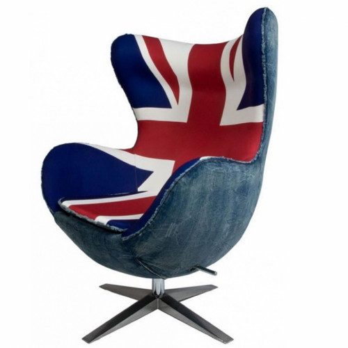 кресло egg синее в Вологде