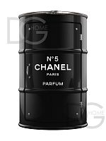 декоративная бочка-шкаф chanel №5 black xl в Вологде