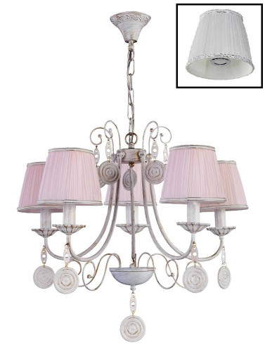 подвесная люстра crystal lux emilia sp5 в Вологде