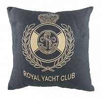 подушка с гербом королевского royal yacht club denim в Вологде