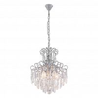 подвесная люстра crystal lux sevilia sp4 silver серебро в Вологде