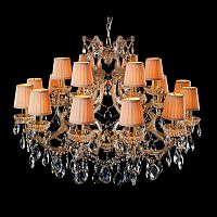 люстра md09054-18a от illuminati прозрачная/золото/желтая в Вологде