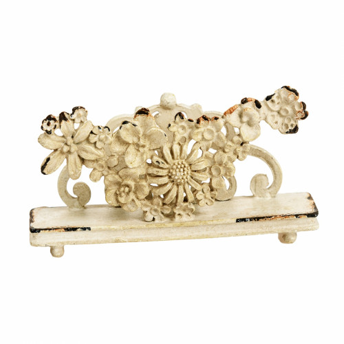 подставка для визиток pewter flower белая в Вологде