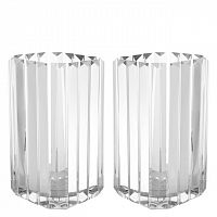 набор подсвечников стеклянный граненый howell от eichholtz, 20,5 см, 2 штуки в Вологде