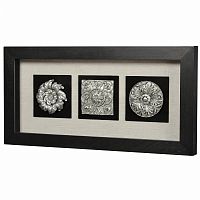 панно "вертикальный декор 1 (черная рама)" в Вологде