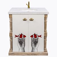 тумба с раковиной океан снег fornasetti в Вологде