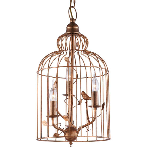 подвесная люстра arte lamp gabbia a1865sp-3bg в Вологде