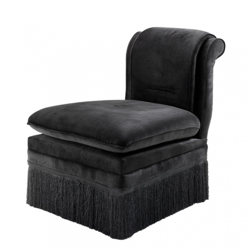 кресло boucheron от eichholtz чёрный в Вологде