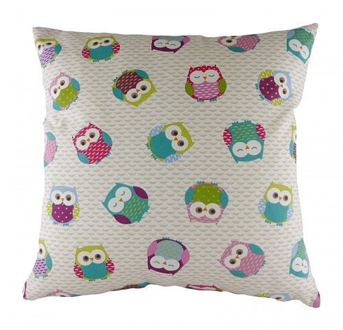 подушка с принтом owl print pink в Вологде