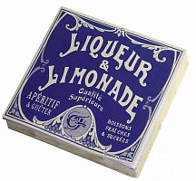 салфетки ликер и лимонад шт.(бумага,хсм) comptoir de famille в Вологде