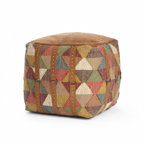 пуф union коричневый с принтом в Вологде