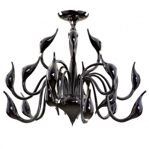 потолочная люстра lightstar cigno collo bk 751187 в Вологде