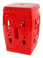 керамический столик-табурет oriental stool red в Вологде