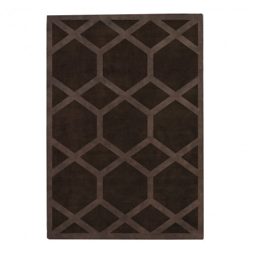 ковер ashton cocoa coffe 240x340 коричневый в Вологде