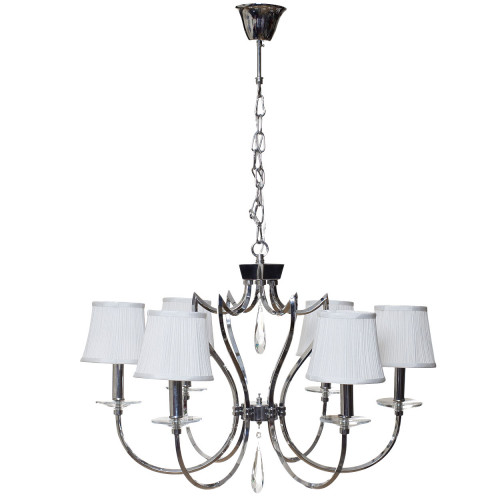 люстра дизайнерская classic5 75х50 белая в Вологде