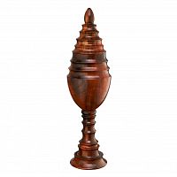 ваза настольная colors brown big в Вологде